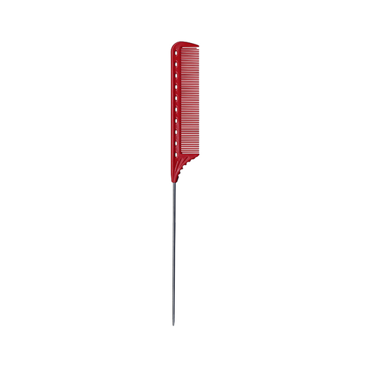 YS Park 122 Tail Comb Red (Metal Tail)