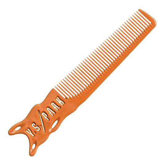 YS Park H239 Hard Style Barber Comb Carrot Orange